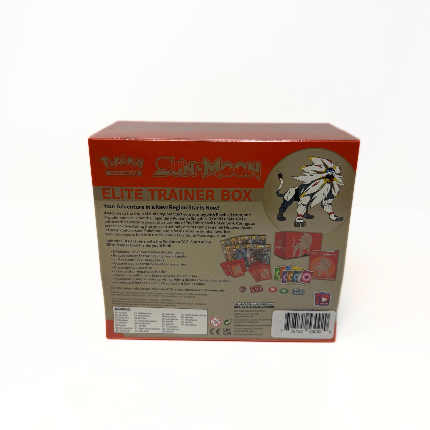 Sun & Moon Elite Trainer Box (Solgaleo)