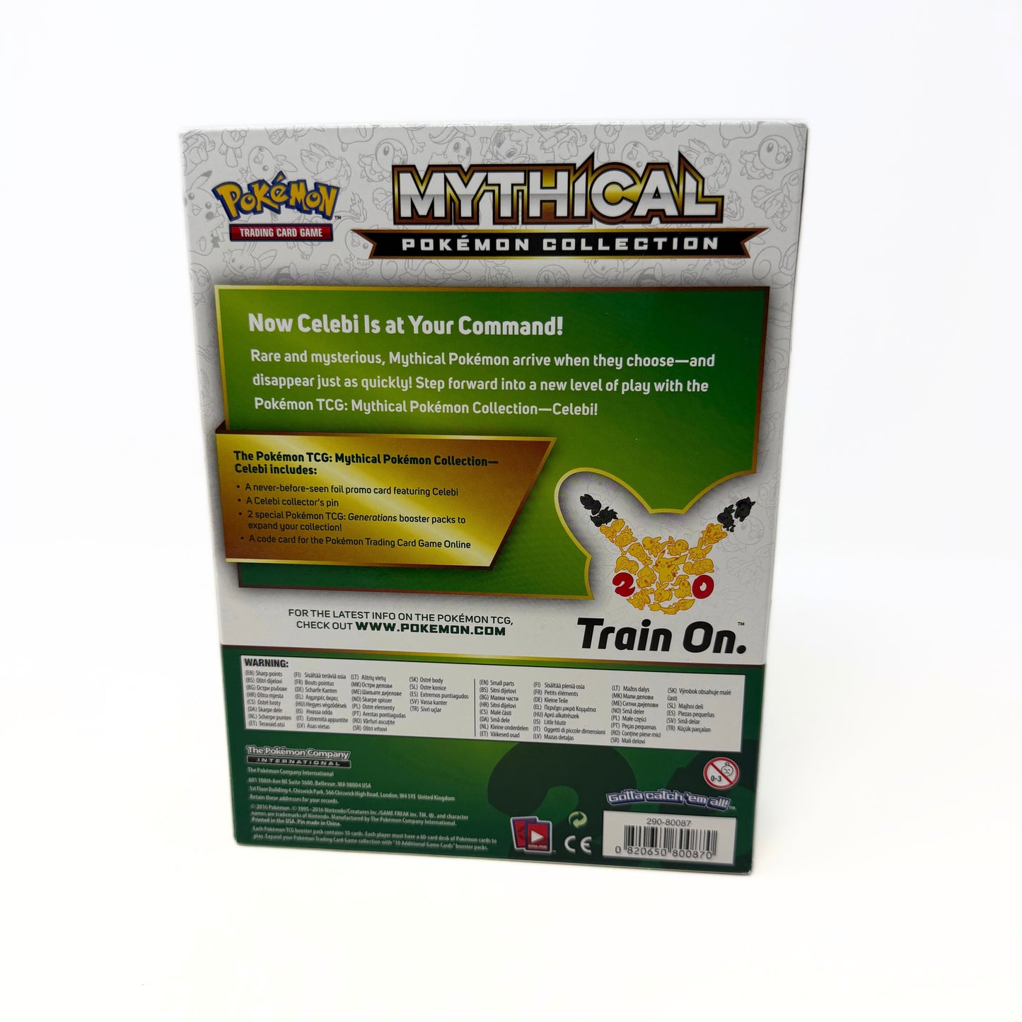 Mythical Pokemon Collection Box (Celebi) Generations