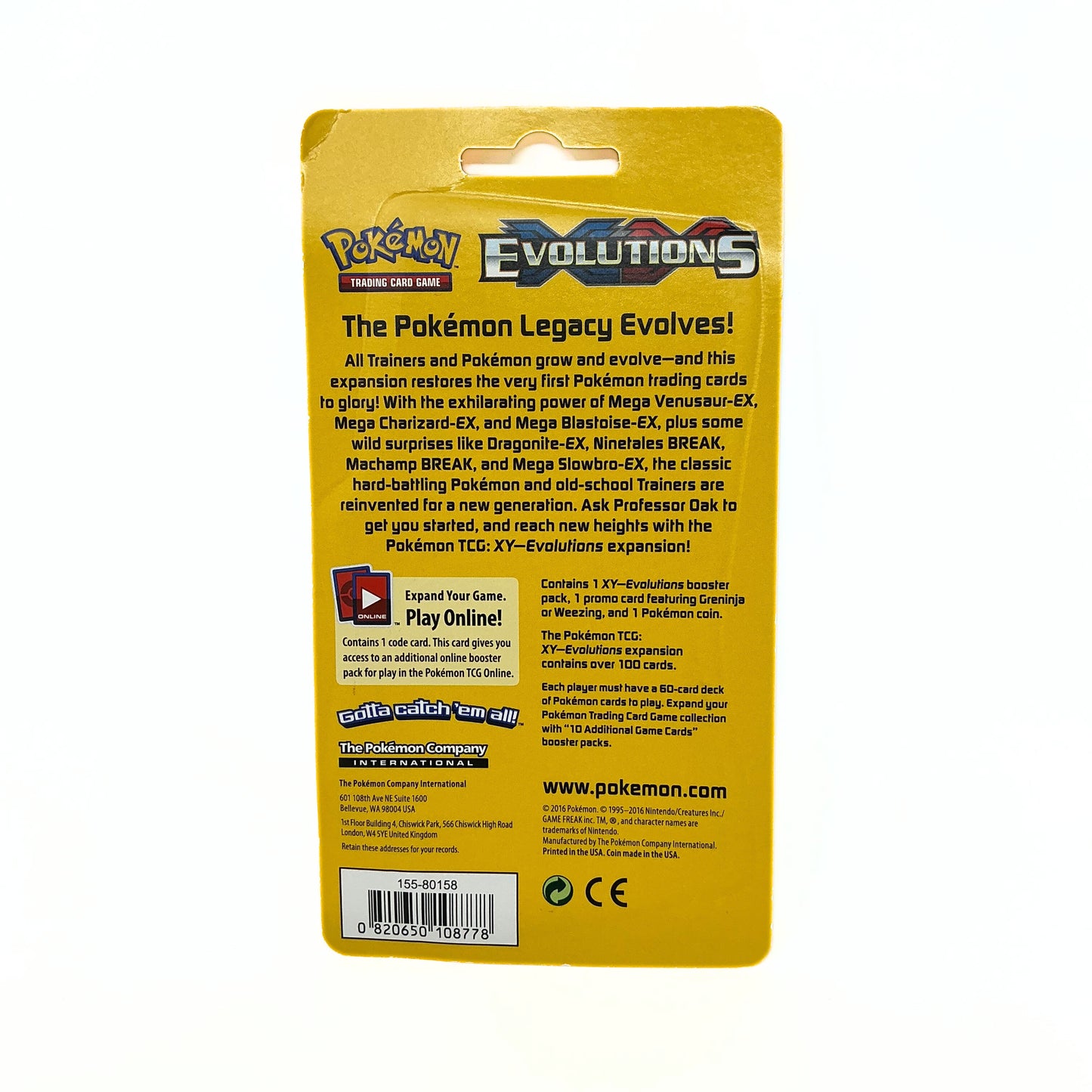 XY Evolutions Single Pack Blister (Greninja)