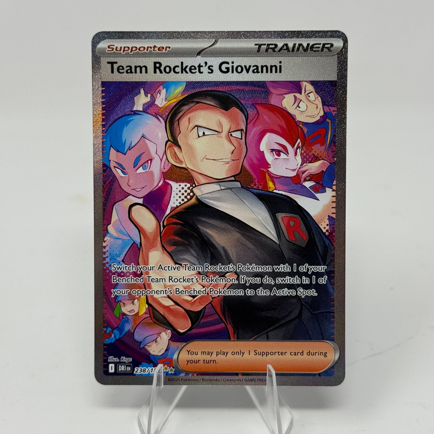 Team Rocket's Giovanni #238