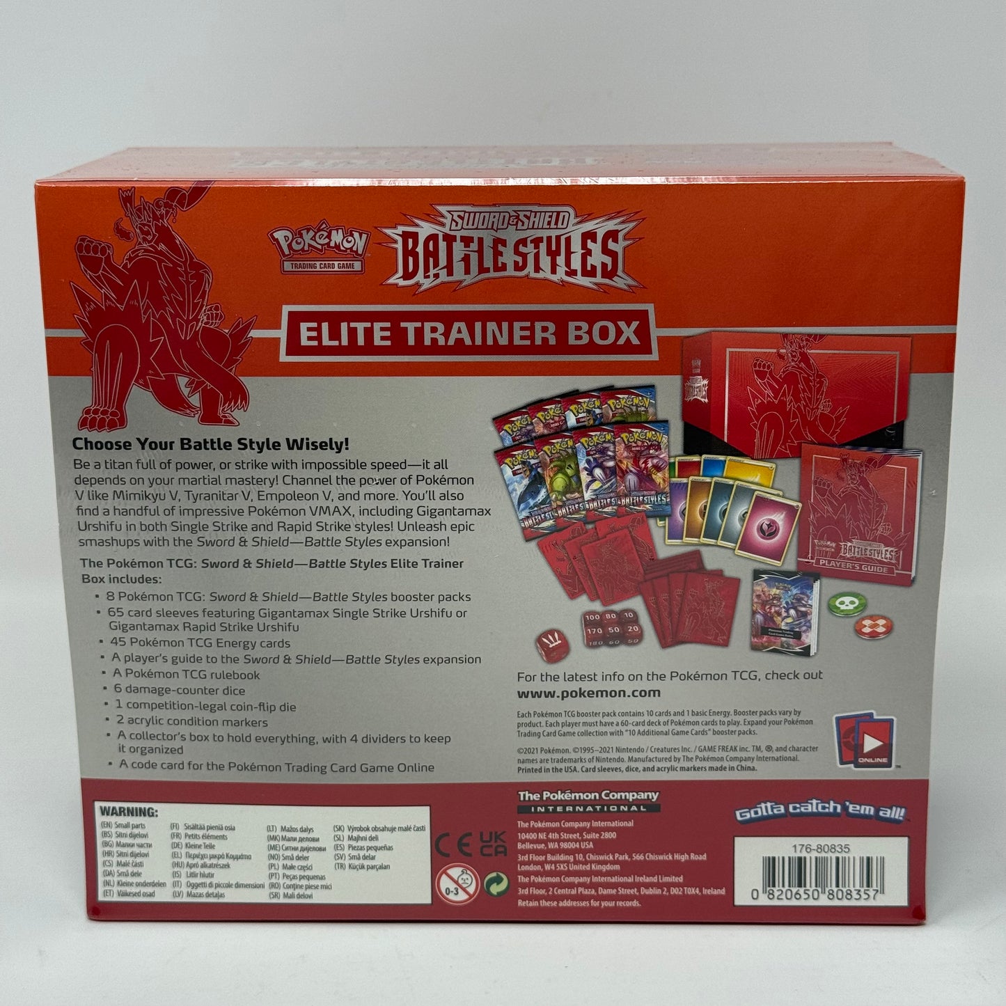 Battle Styles Elite Trainer Box (Single Strike Urshifu)