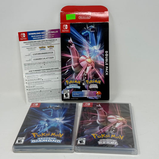 Pokémon Brilliant Diamond & Shining Pearl 2-Pack Switch