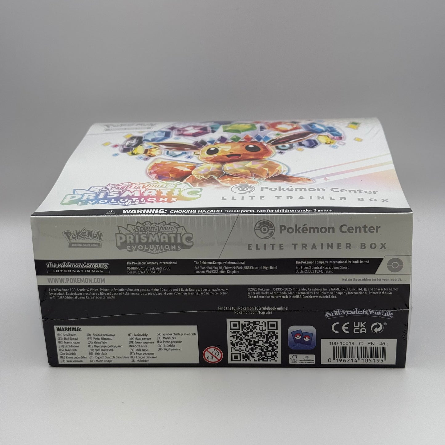 Prismatic Evolutions Elite Trainer Box (Pokemon Center)
