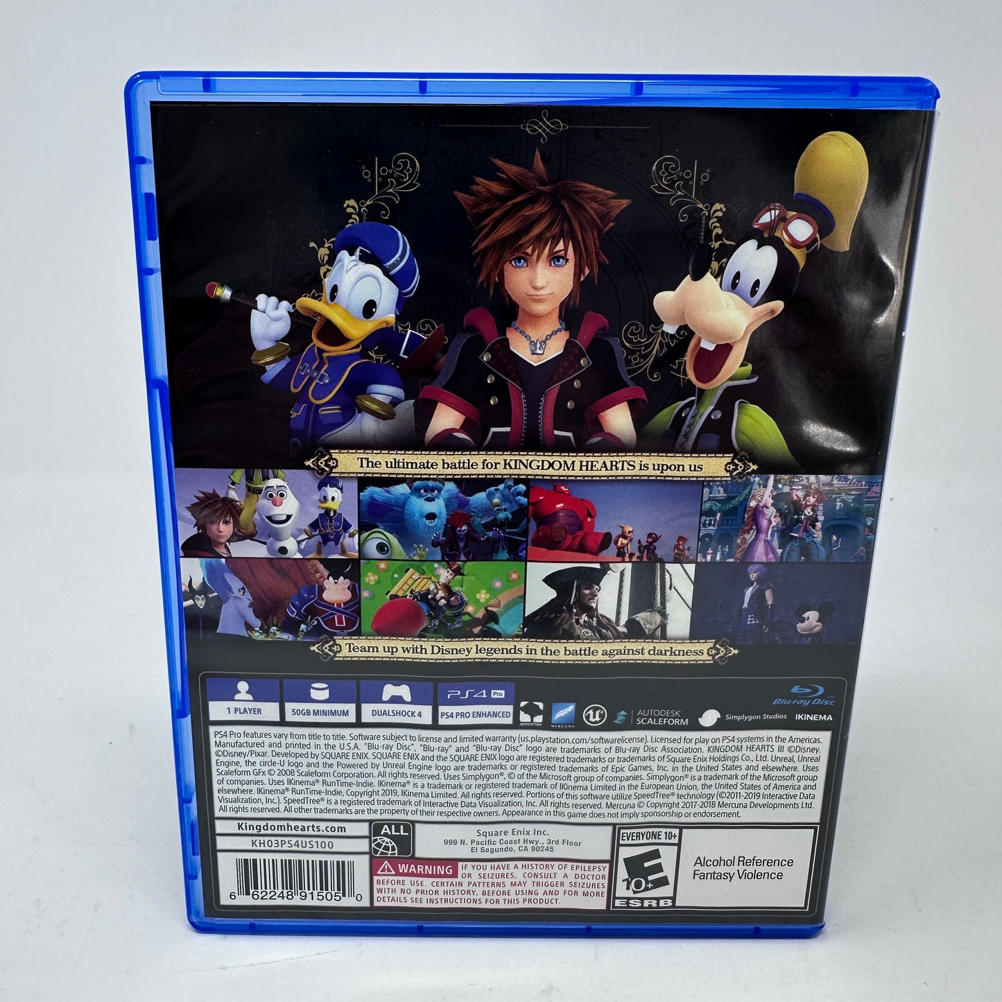 Kingdom Hearts III - PS4
