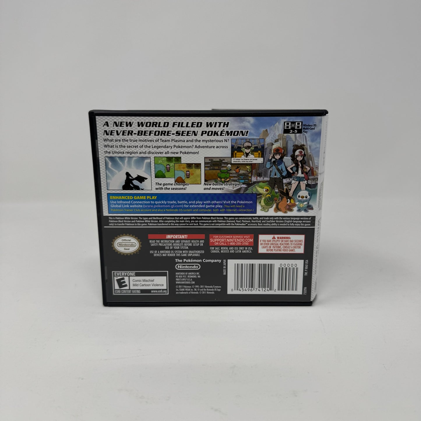 Pokemon White Version DS