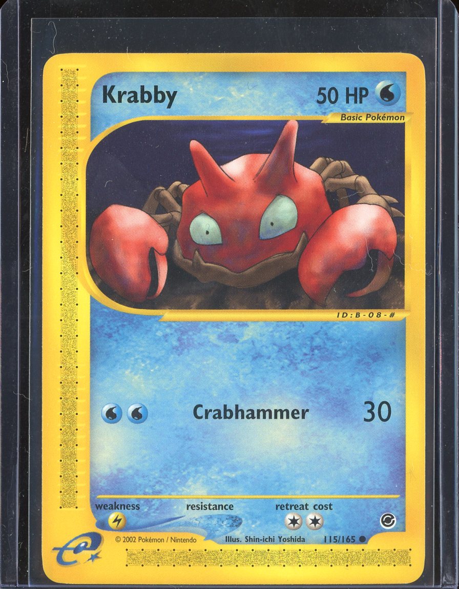 Krabby 115/165 Normal Expedition