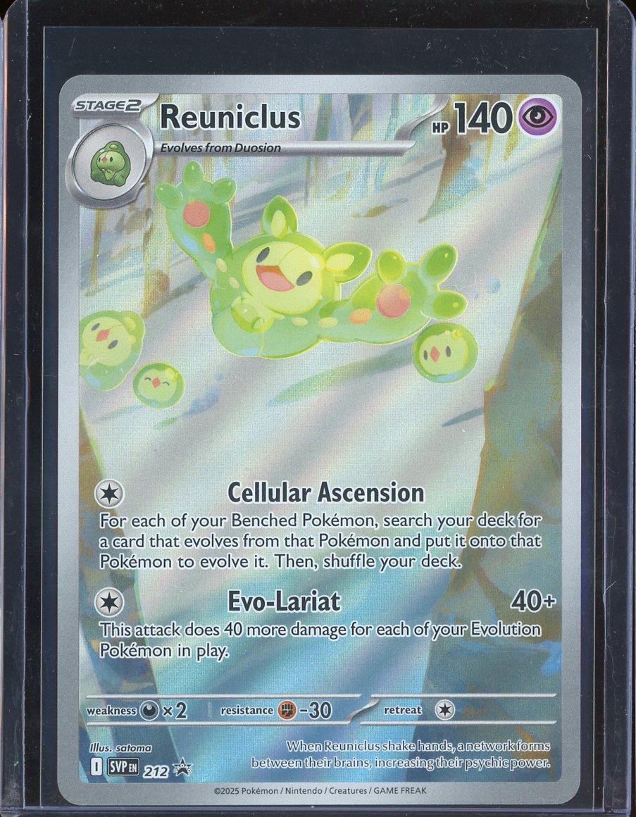 Reuniclus 212 Scarlet & Violet Promo