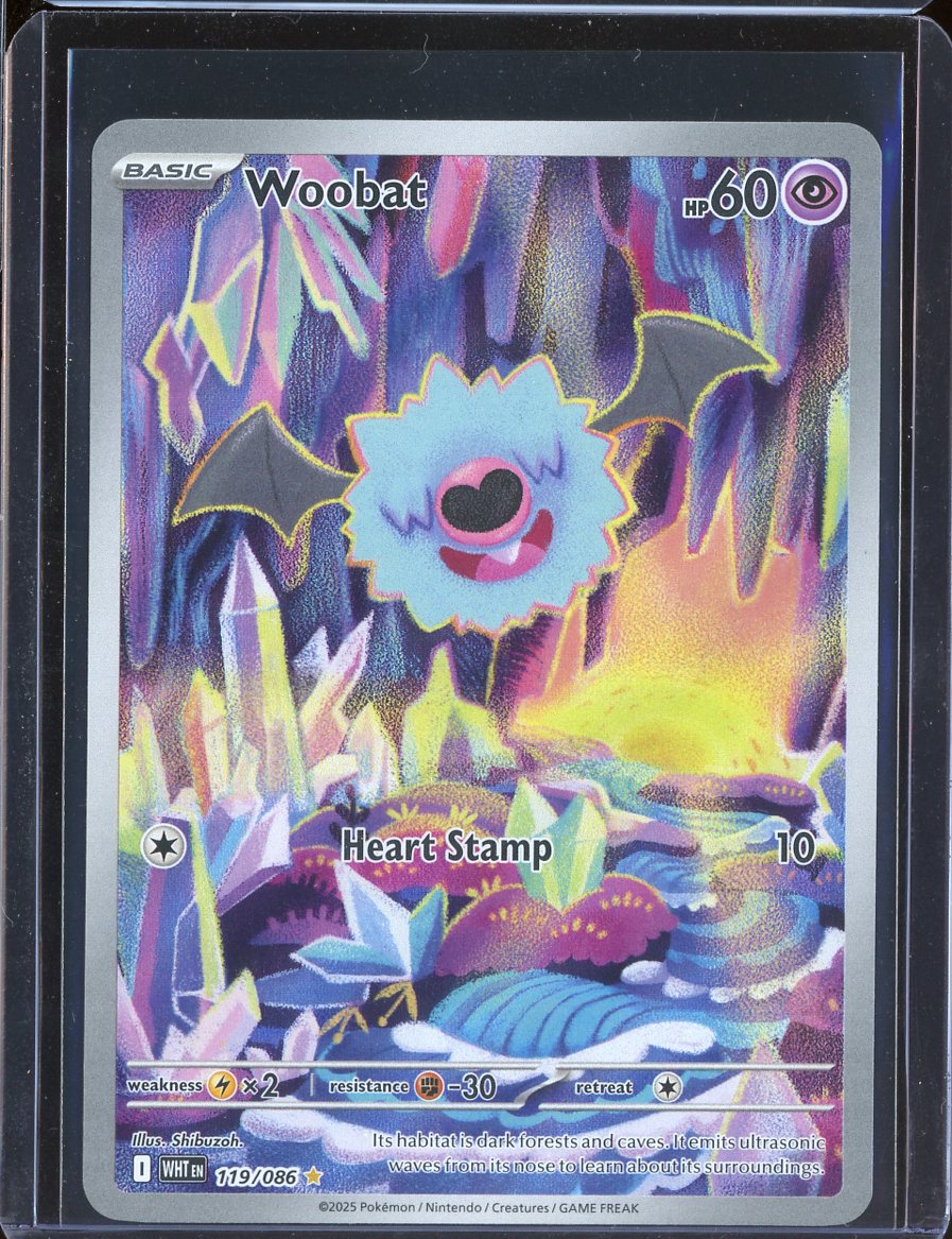 Woobat 119/086 White Flare