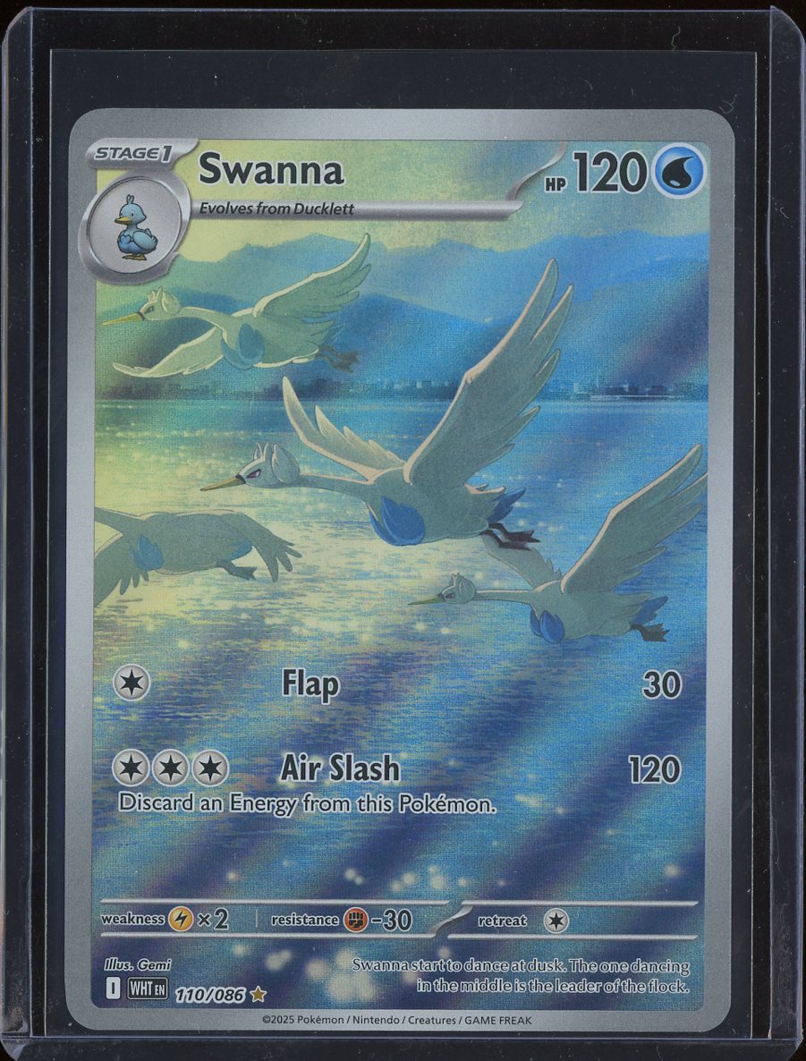 Swanna 110/086 White Flare