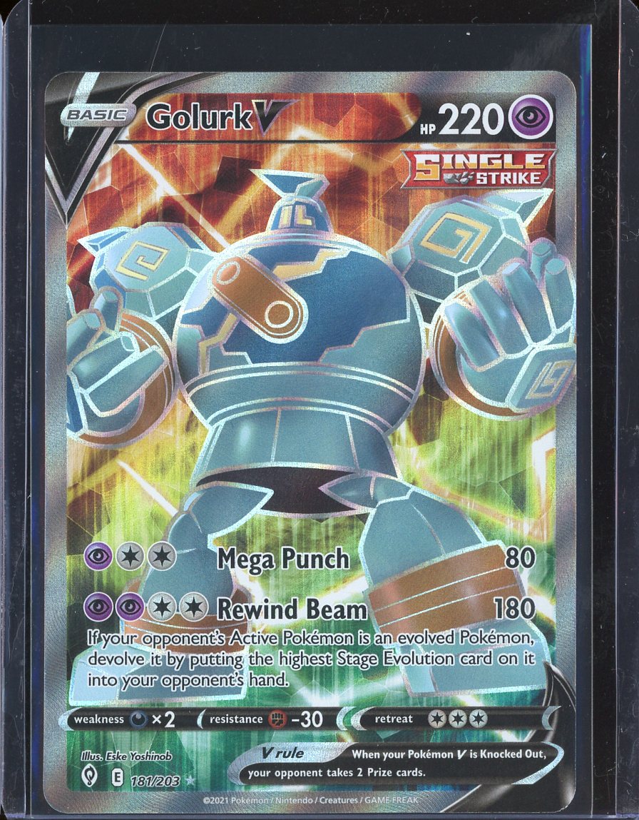 Golurk V 181/203 Evolving Skies