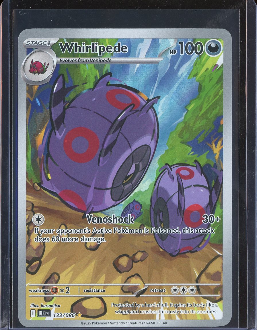 Whirlipede 133/086 Black Bolt