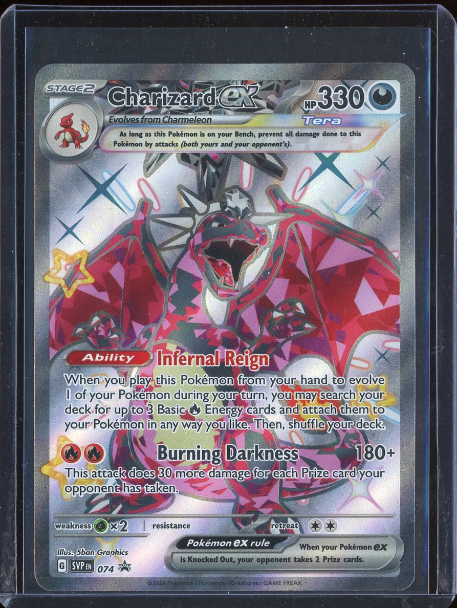 Charizard ex 074 Scarlet & Violet Promo