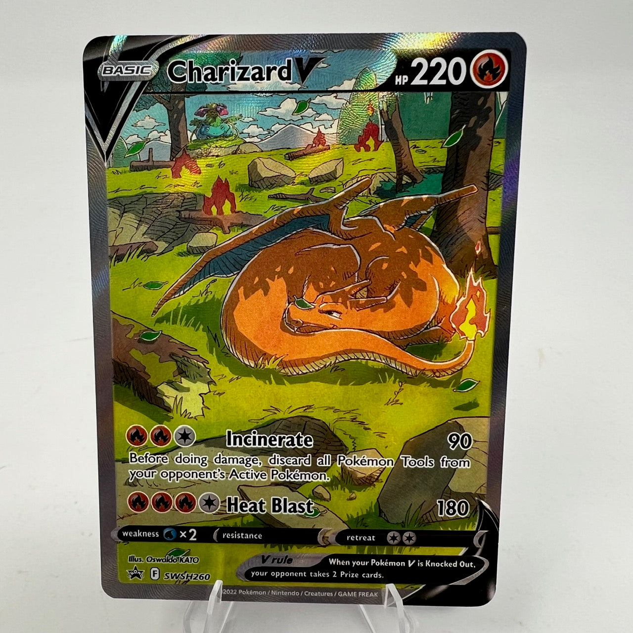 Charizard V #SWSH260