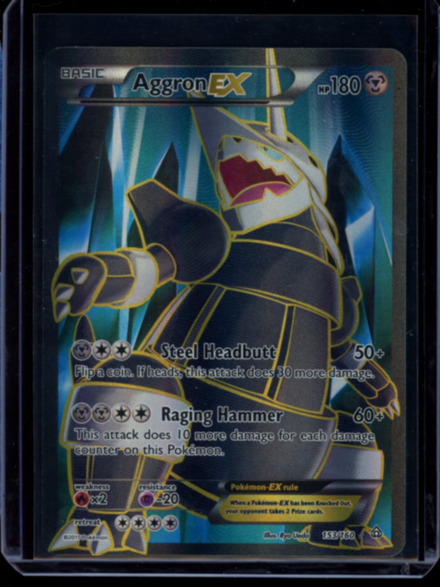 pokemon card aggron Aggron EX #153 – swansemporium