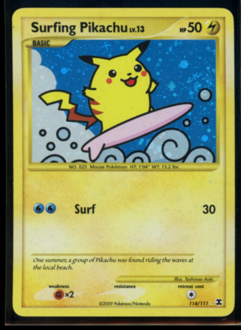 Surfing Pikachu #114