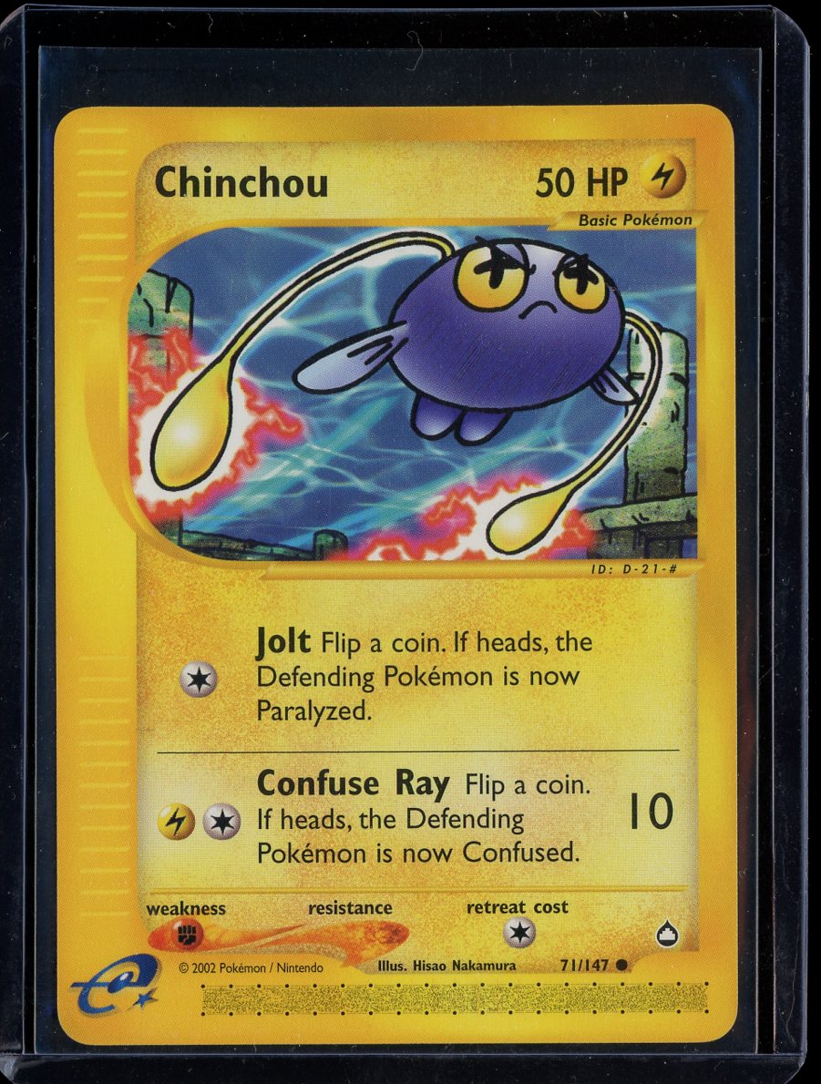 Chinchou 71/147 Normal Aquapolis
