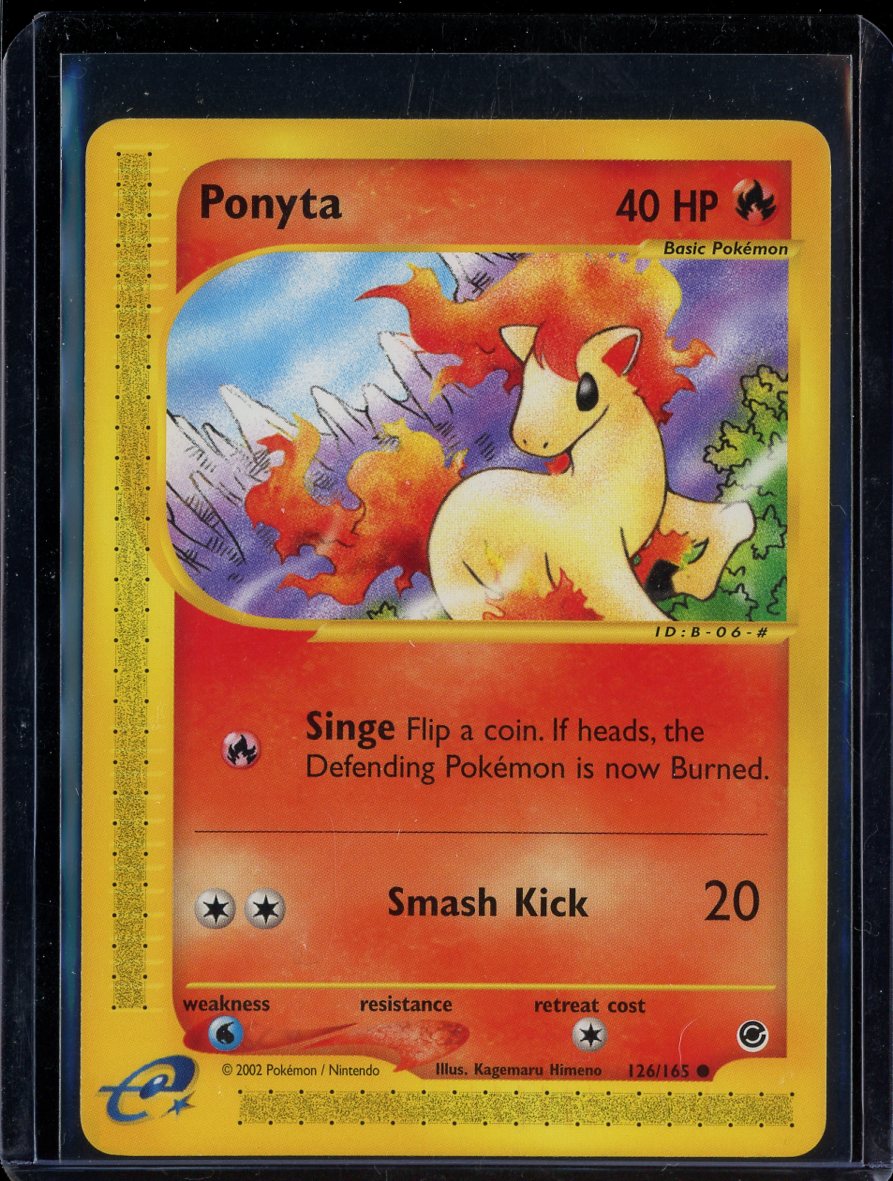 Ponyta 126/165 Normal Expedition