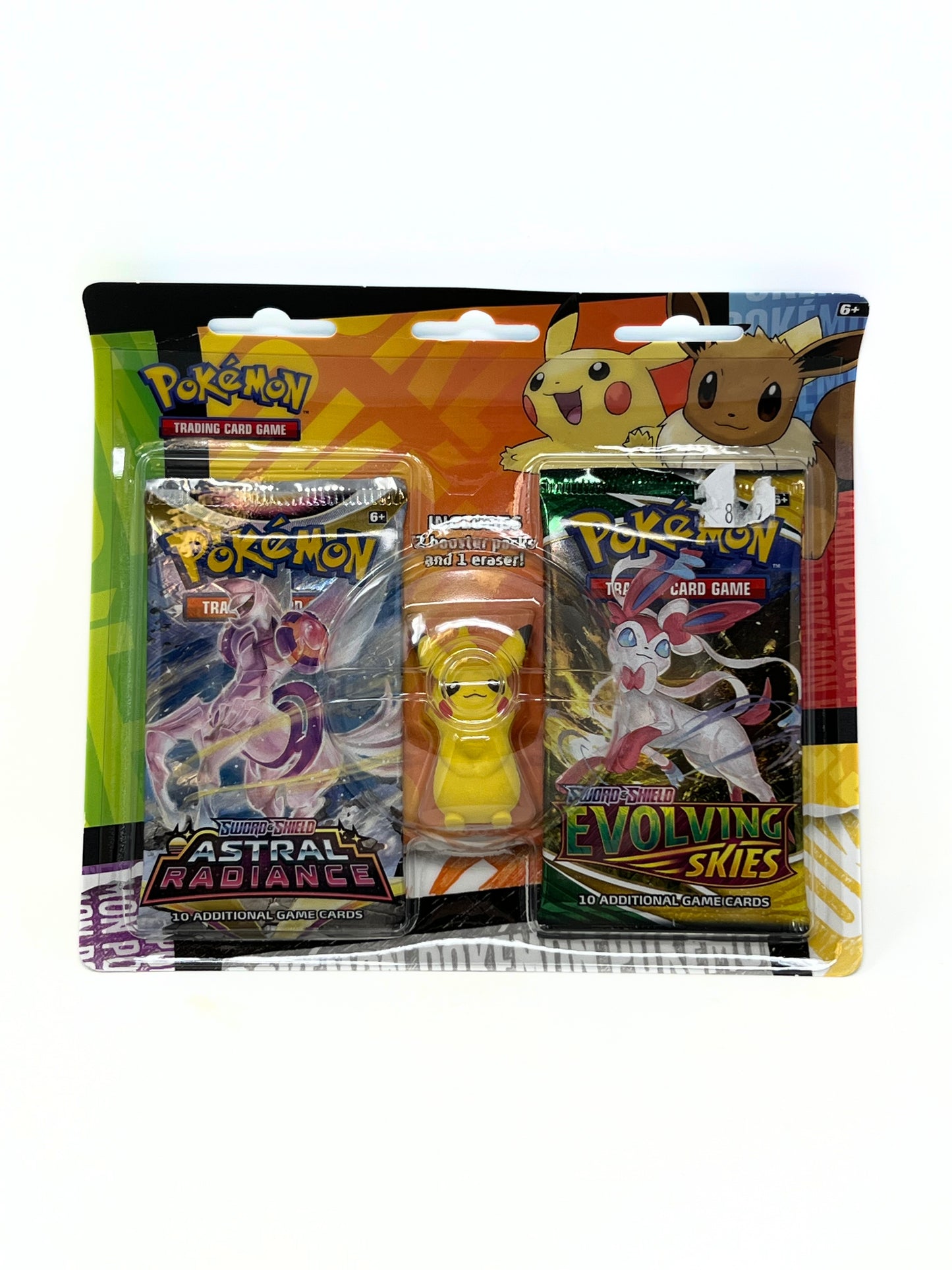 Back to School Eraser Blister (Pikachu)