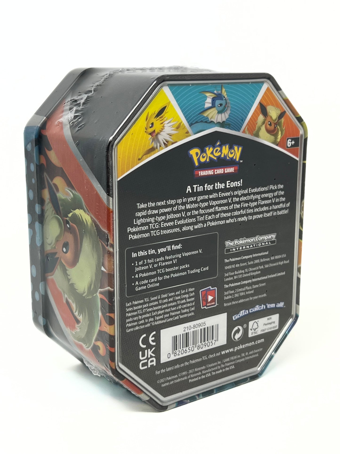 Eevee Evolutions Tin [Vaporeon V]