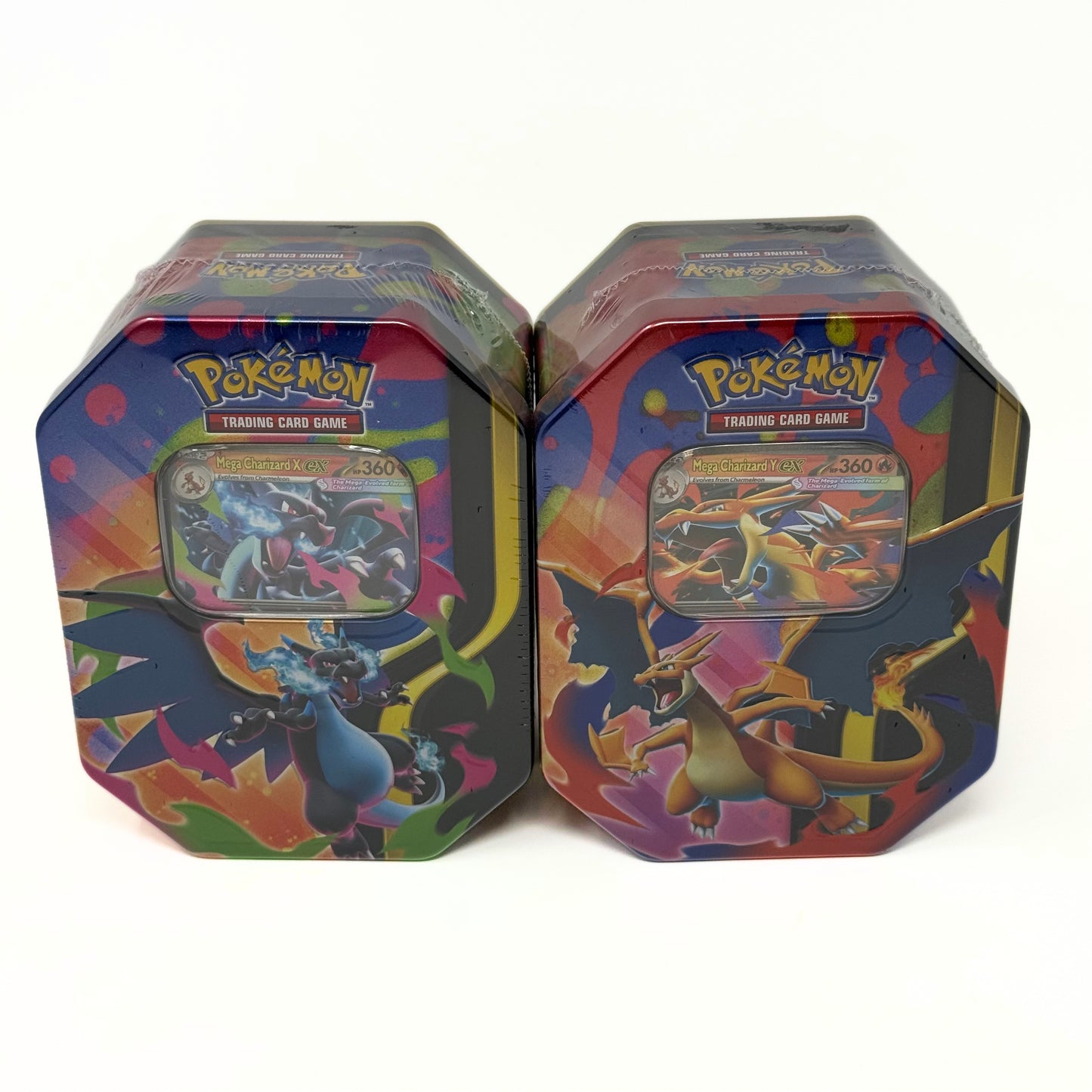 Mega Charizard Tin (Mega Charizard X & Y) - 2 Tin Bundle