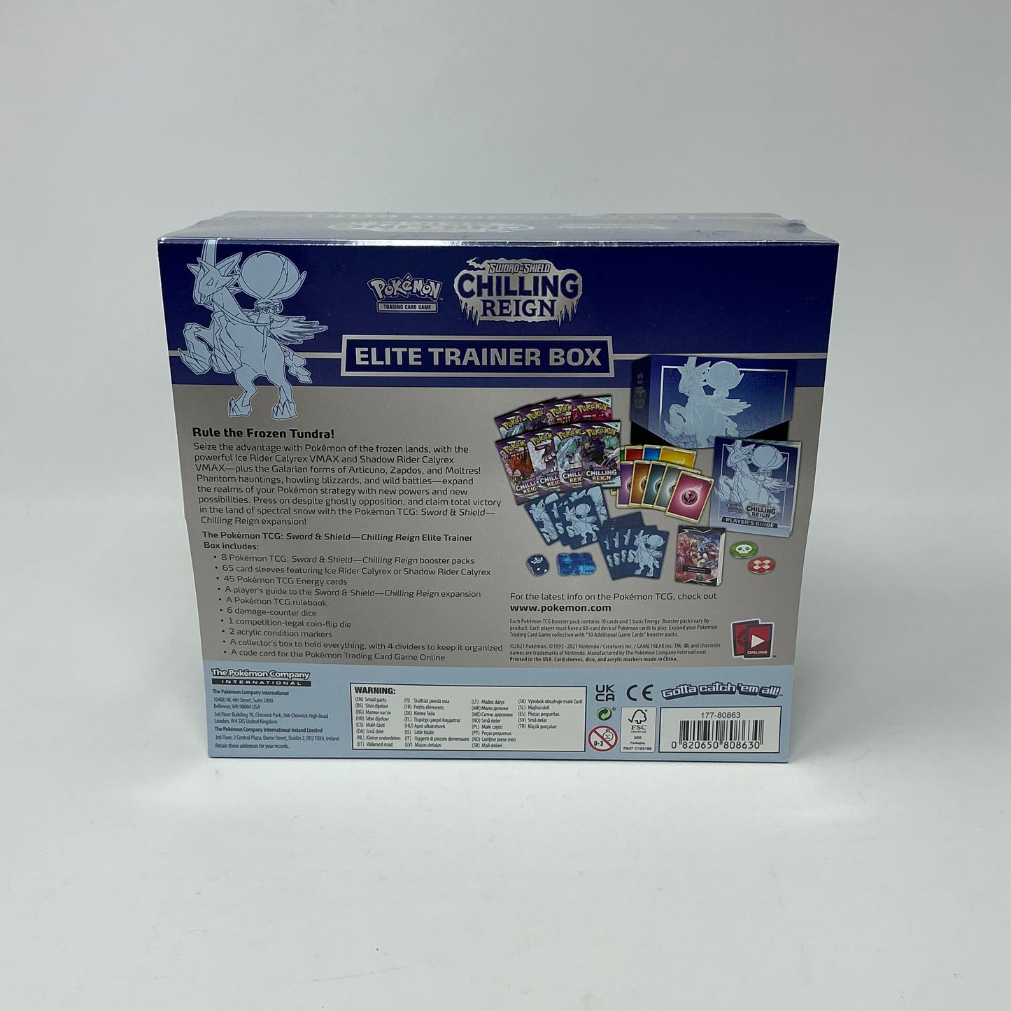 Chilling Reign Elite Trainer Box (Ice Rider)