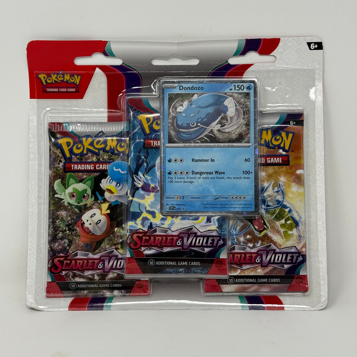Scarlet & Violet 3 Pack Blister