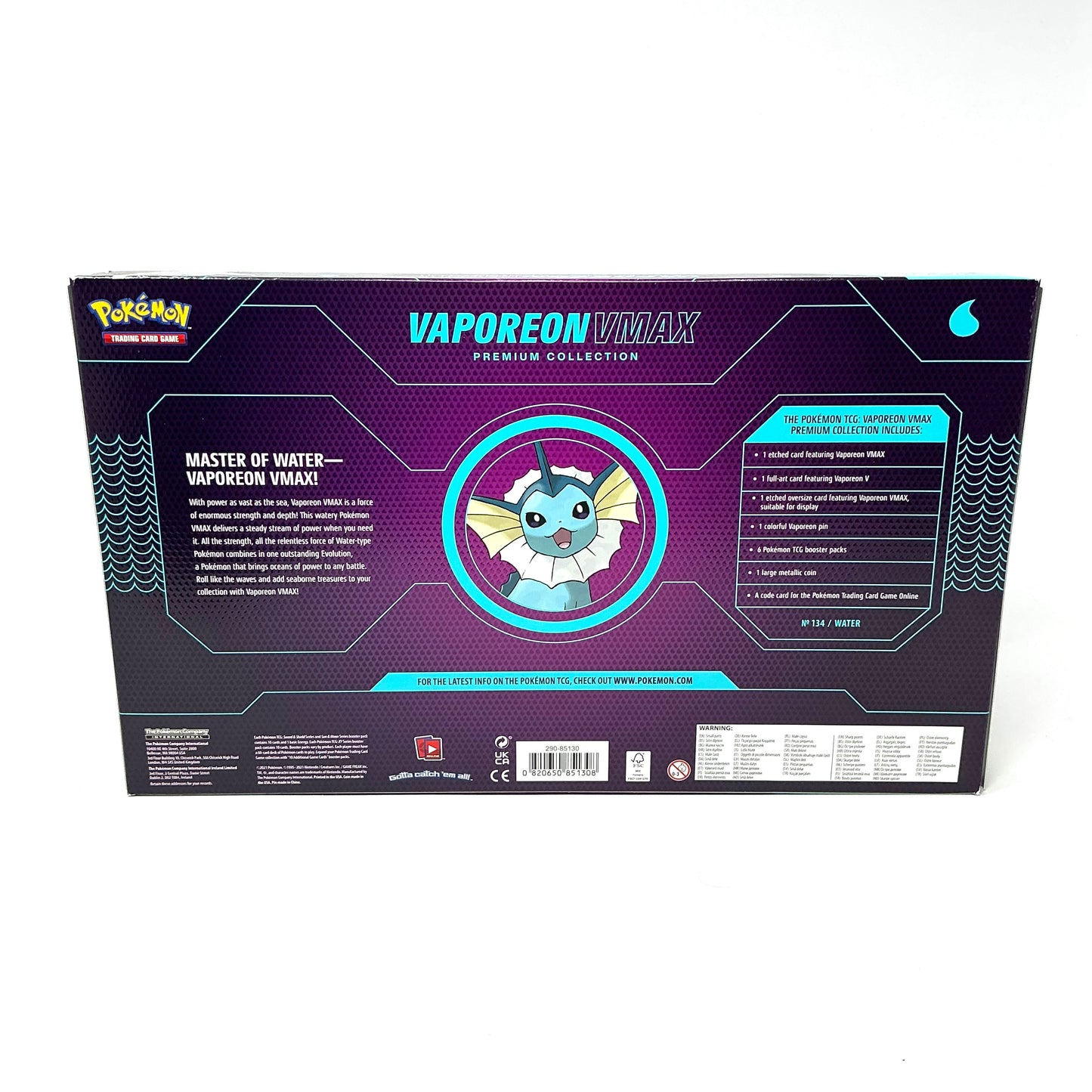 Vaporeon VMAX Premium Collection