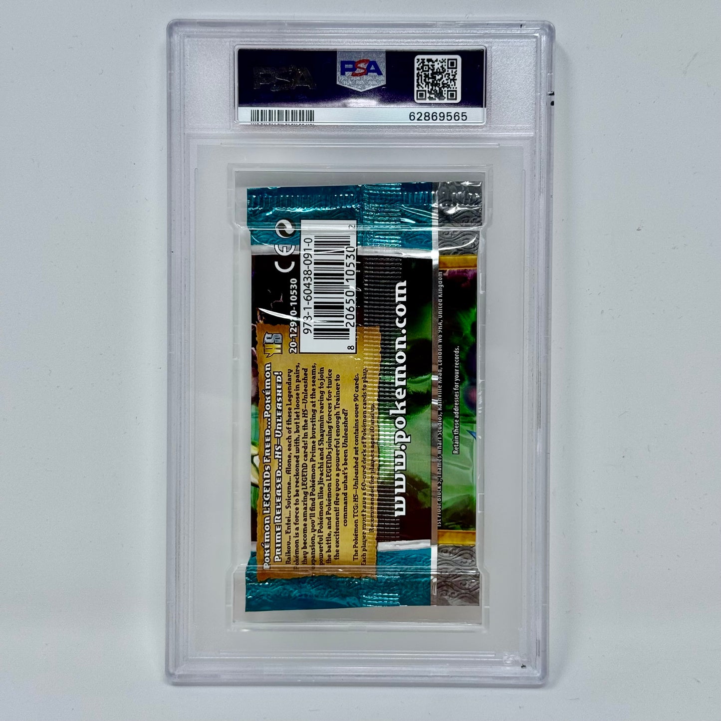 HS Unleashed Booster Pack (Raikou) PSA 10