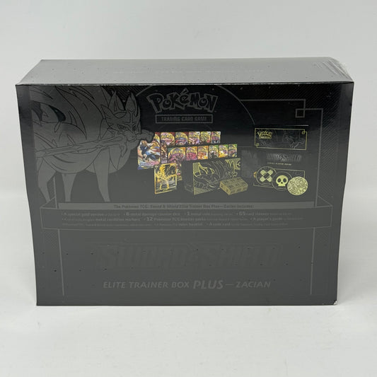 Sword & Shield Elite Trainer Box Plus (Zacian)