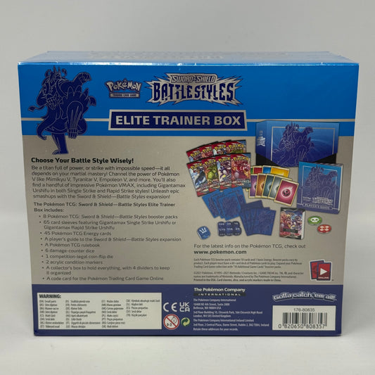 Battle Styles Elite Trainer Box (Rapid Strike Urshifu)