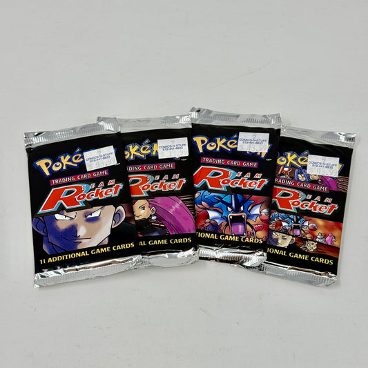 Team Rocket Booster Pack (Art Set - 4 packs)
