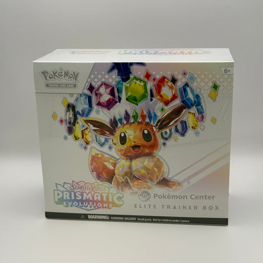 Prismatic Evolutions Elite Trainer Box (Pokemon Center)