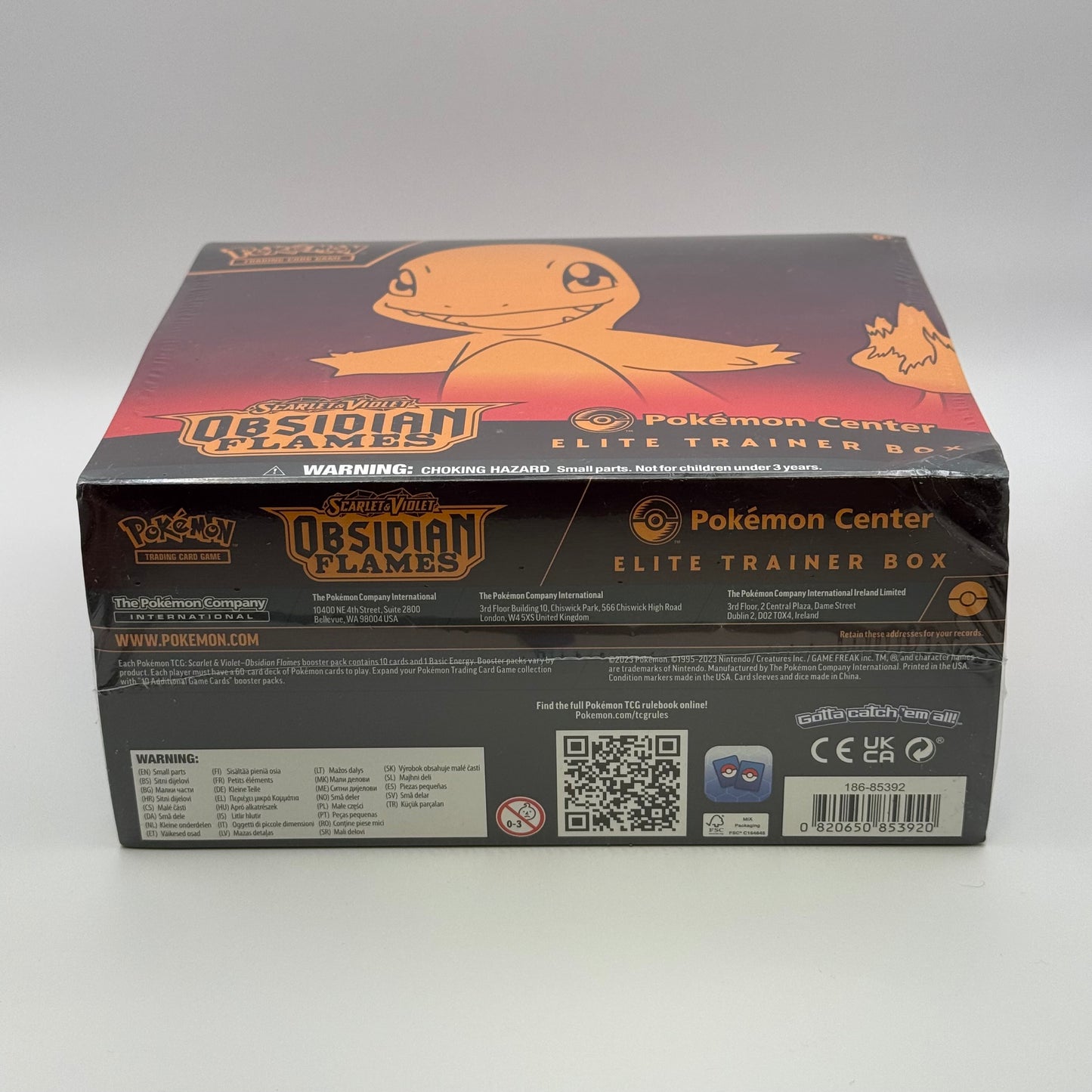 Obsidian Flames Elite Trainer Box (Pokemon Center)