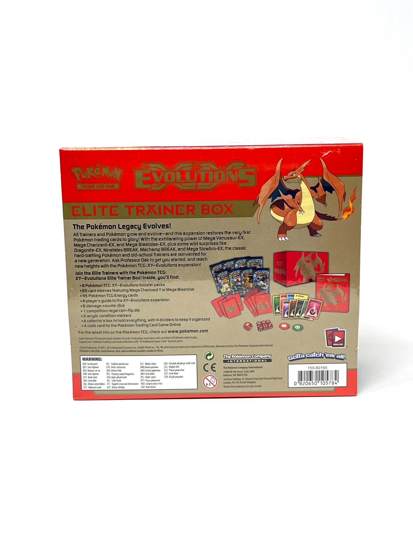 XY Evolutions Elite Trainer Box (Mega Charizard Y)