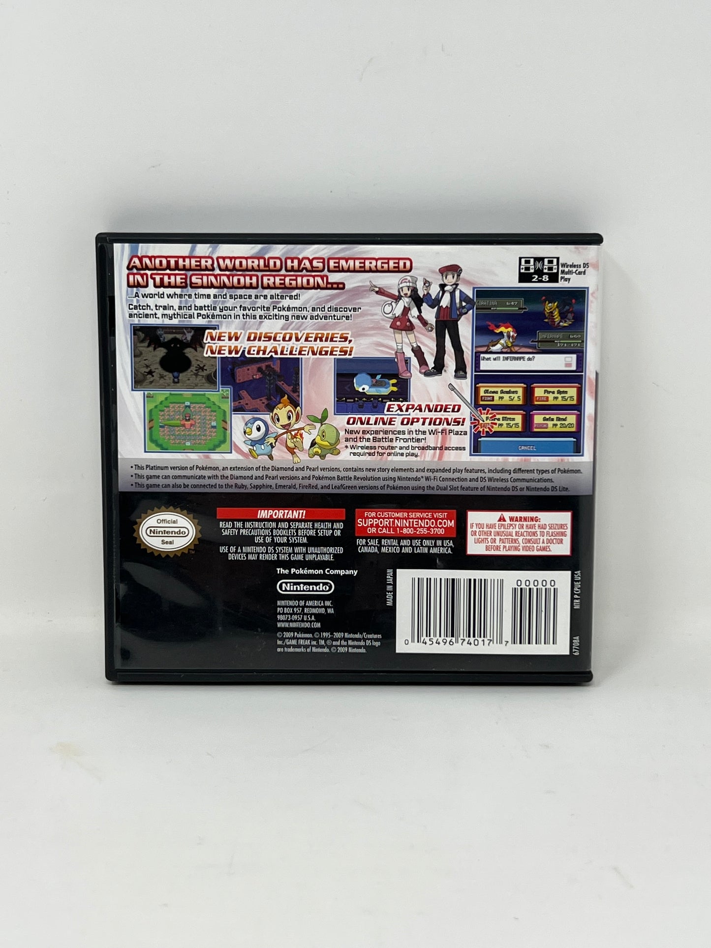 Pokemon Platinum Version DS