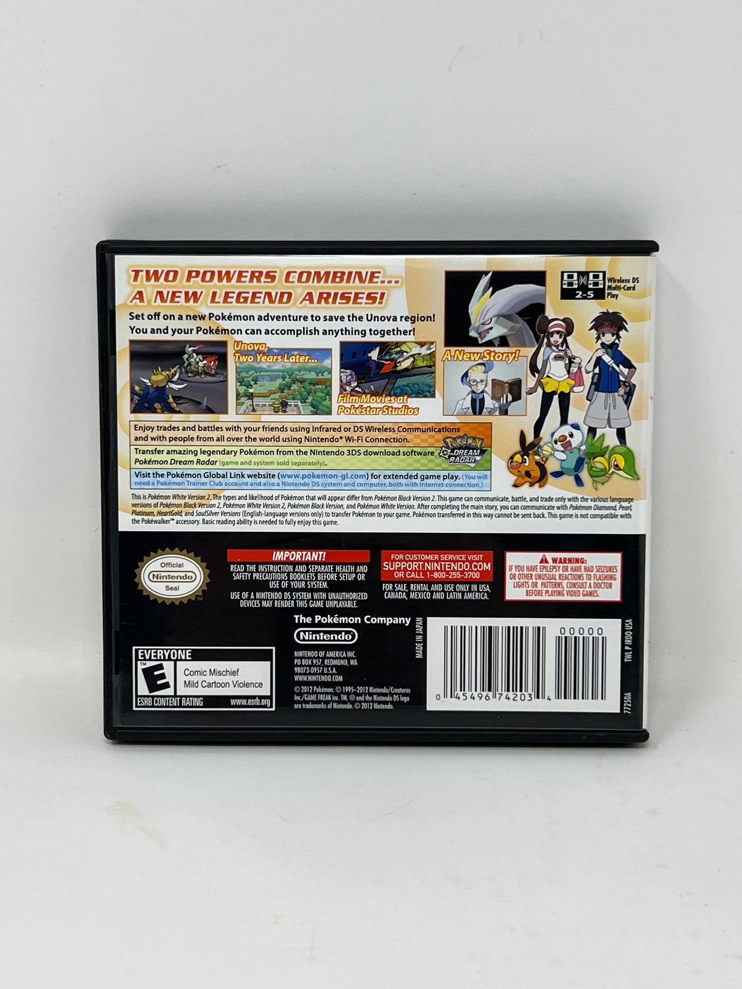 Pokemon White Version 2 DS