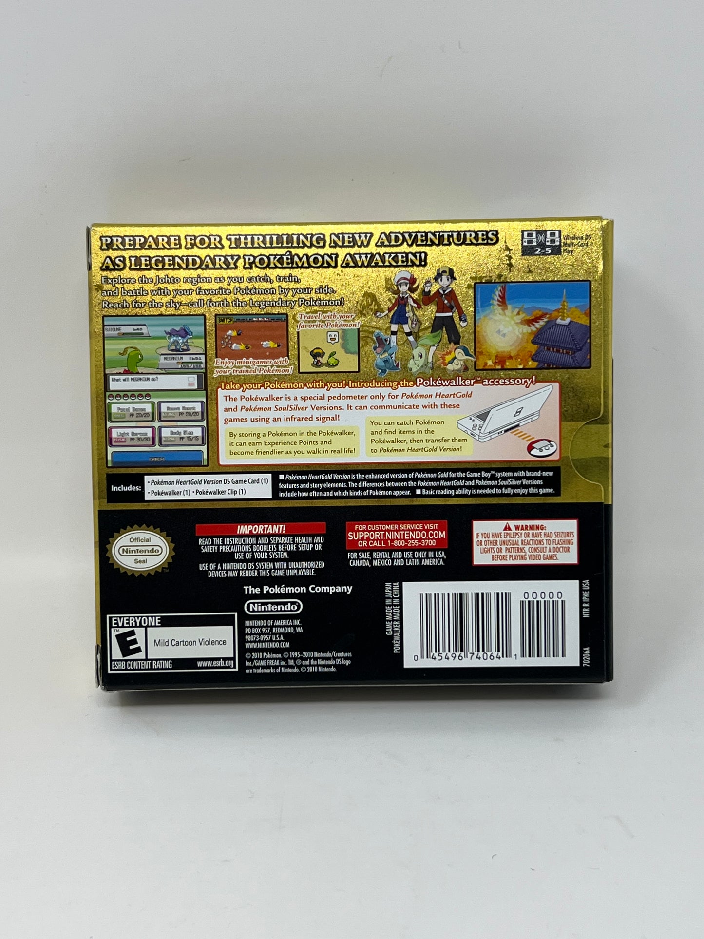 Pokemon HeartGold Version DS [Pokewalker]