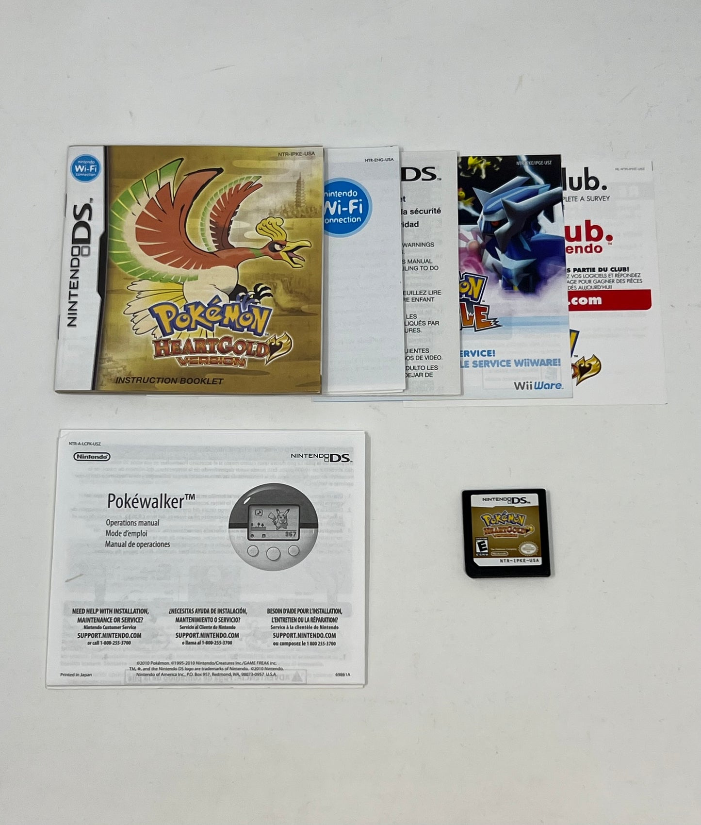 Pokemon HeartGold Version DS [Pokewalker]