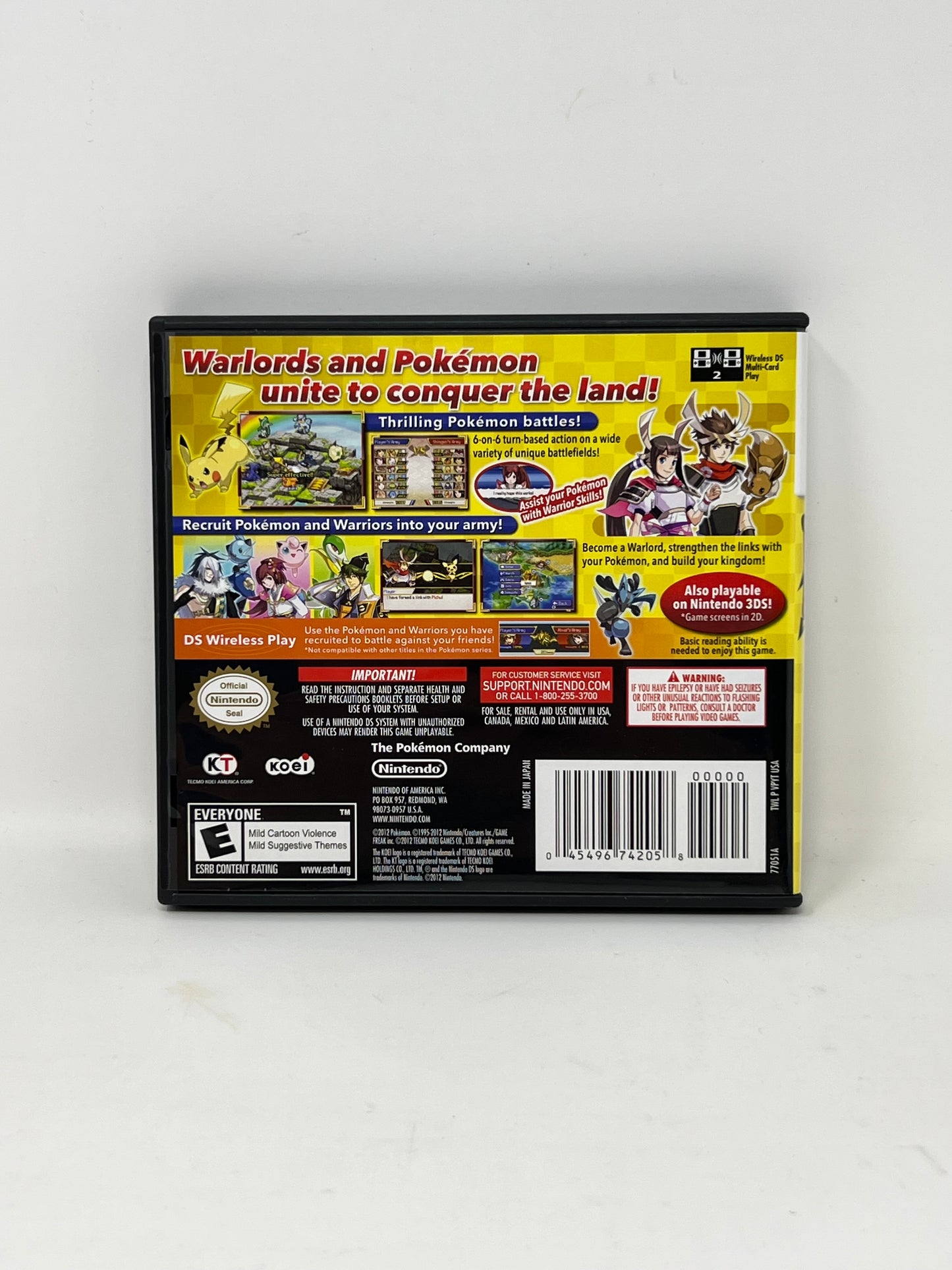 Pokemon Conquest DS