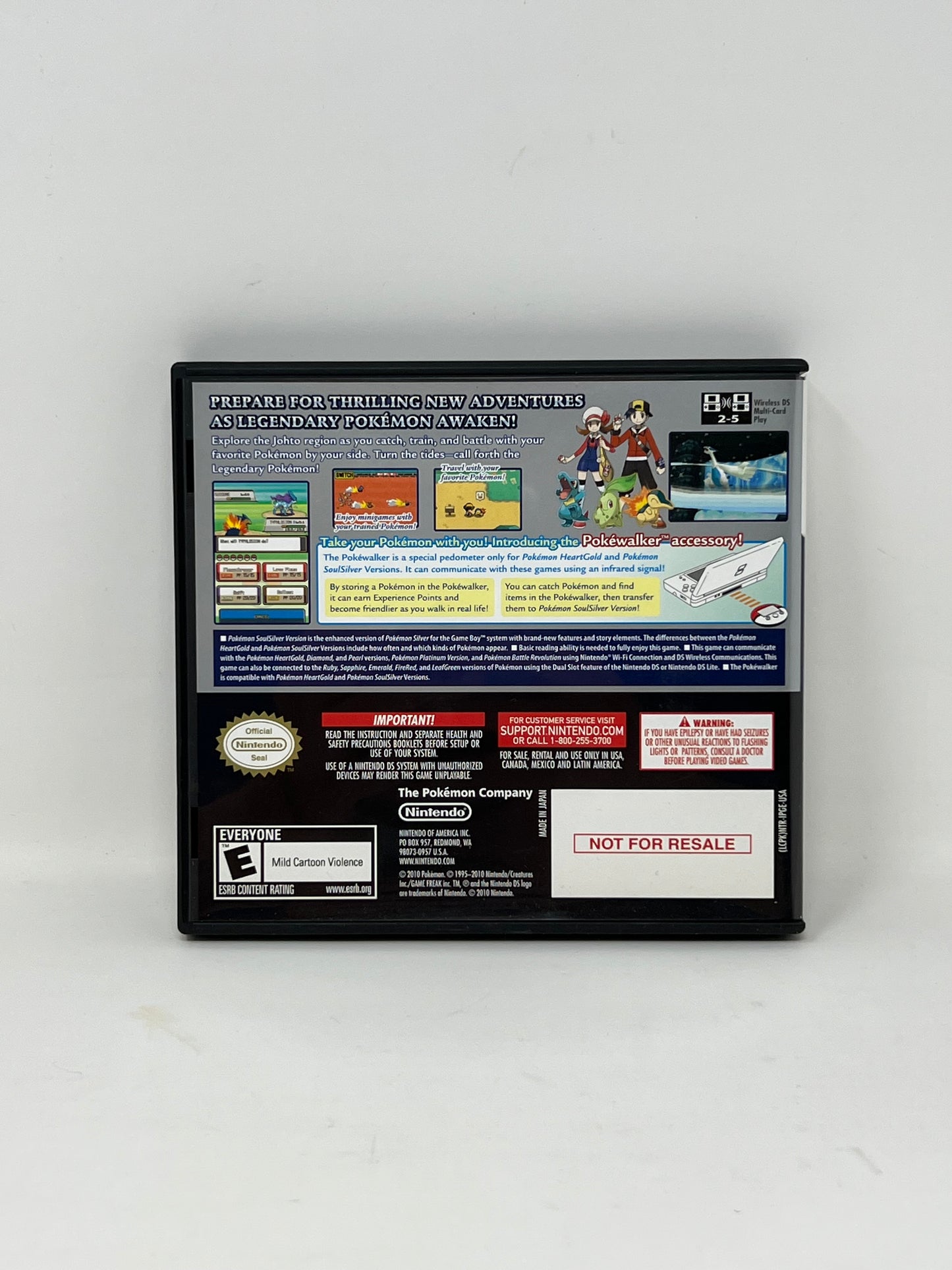 Pokemon SoulSilver DS [Pokewalker]