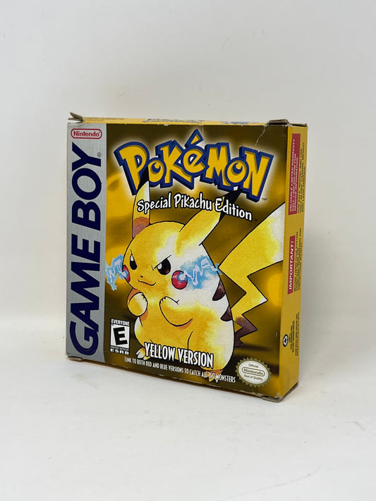 Pokemon Yellow GameBoy CIB