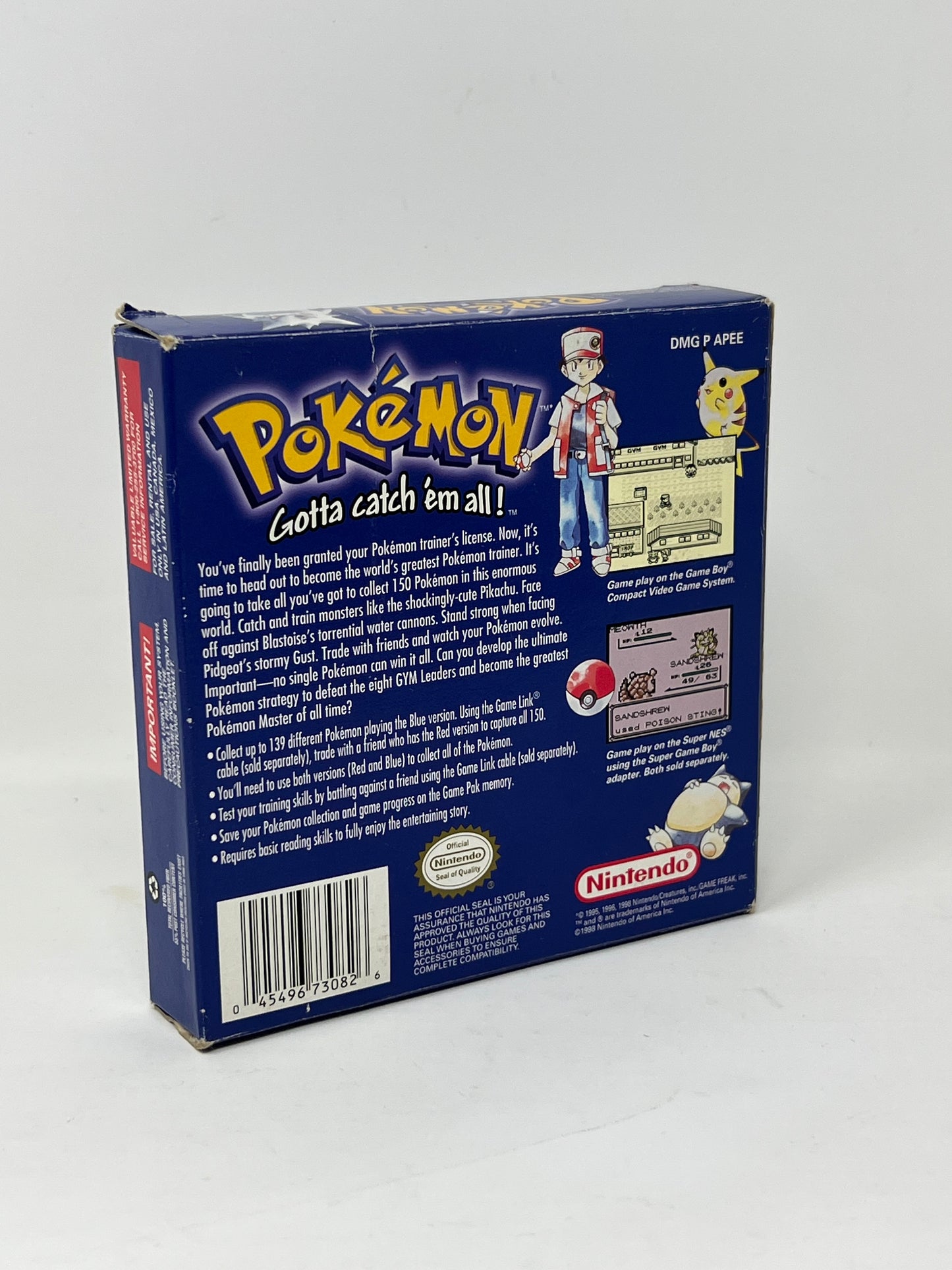 Pokemon Blue GameBoy CIB