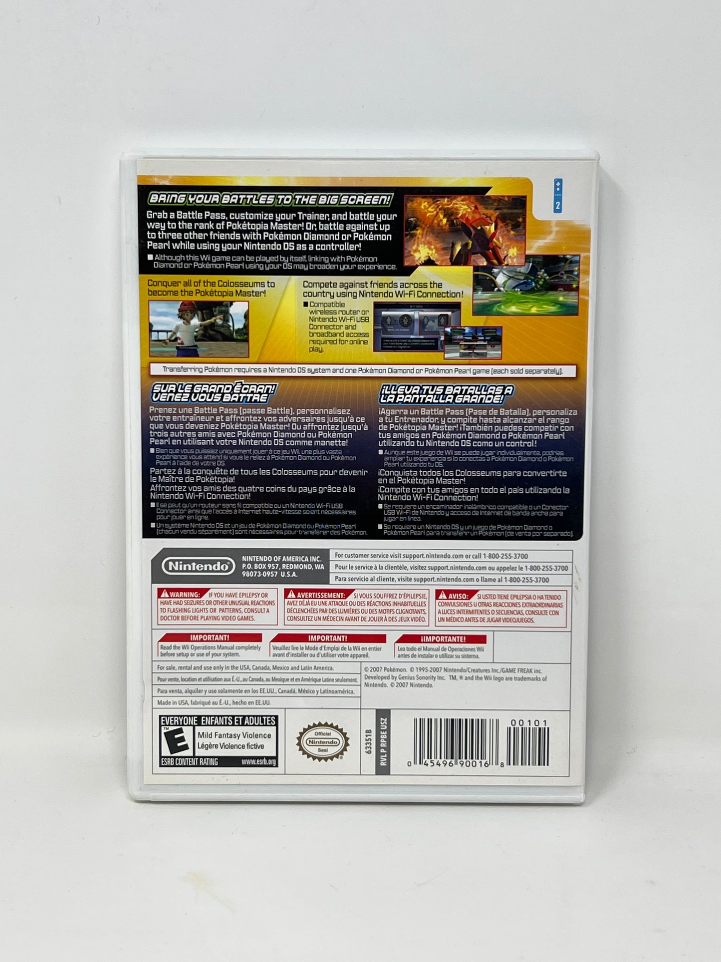 Pokemon Battle Revolution Wii