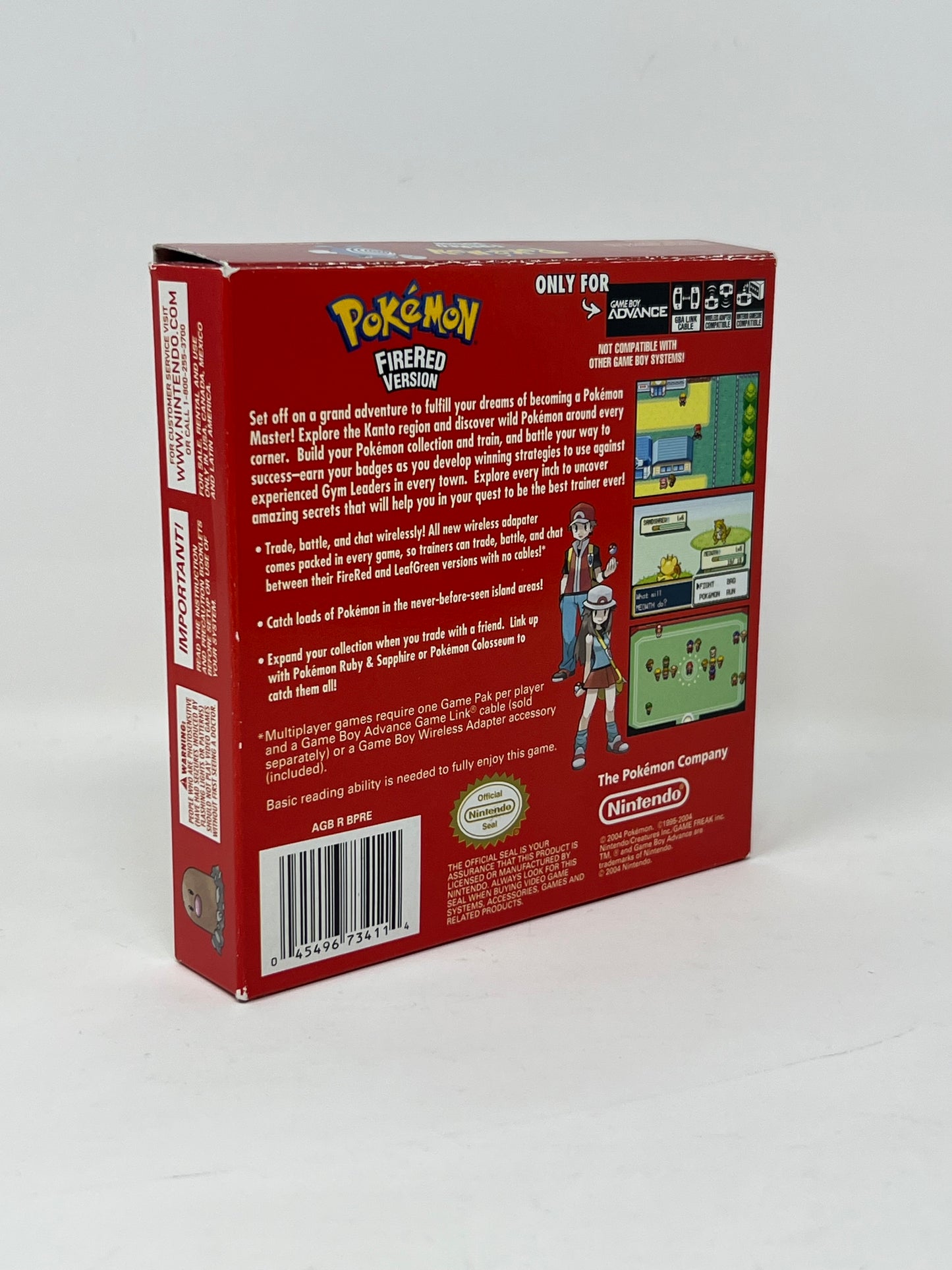 Pokemon FireRed GameBoy Advance