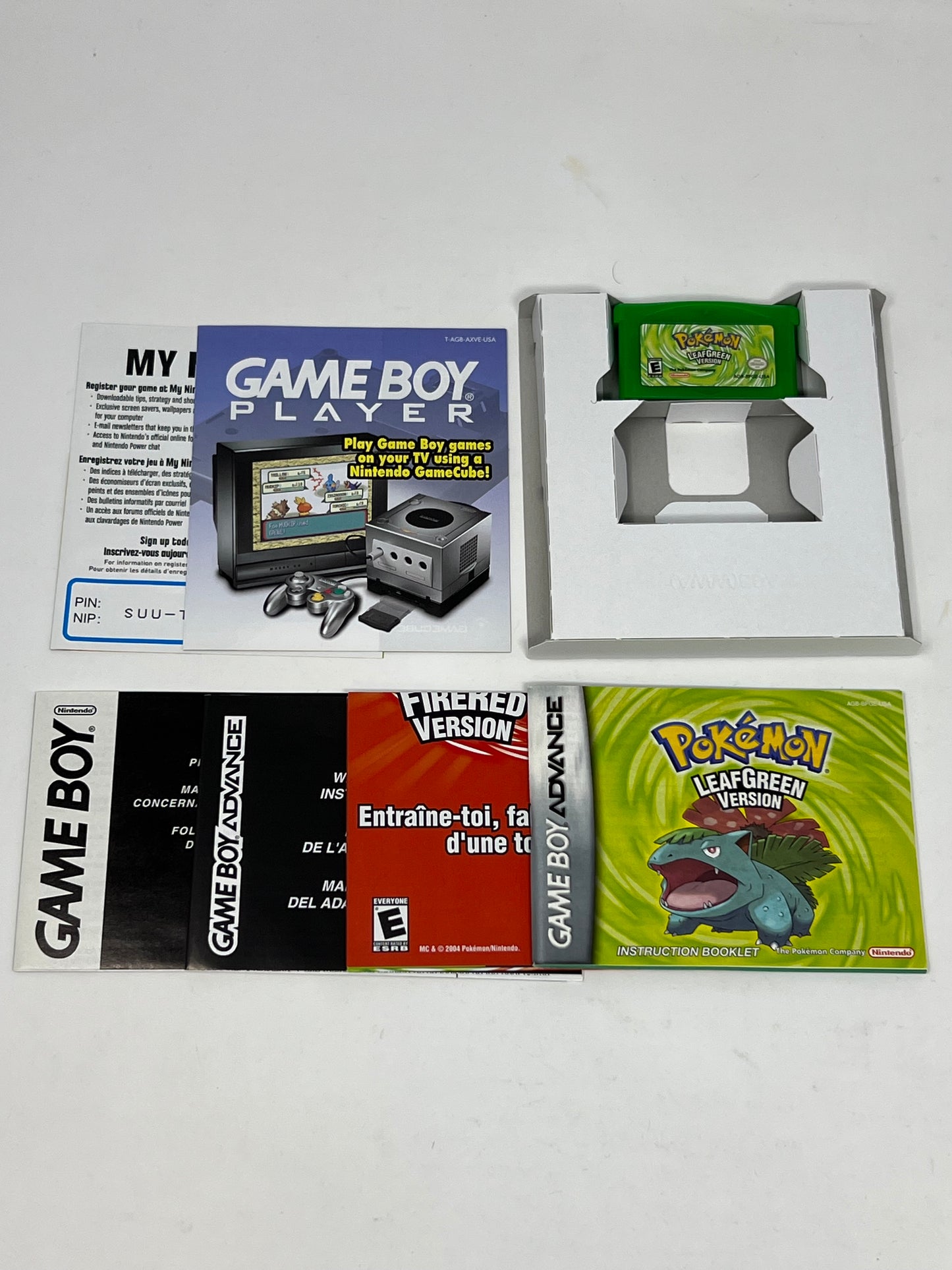 Pokemon LeafGreen Version GameBoy Advance