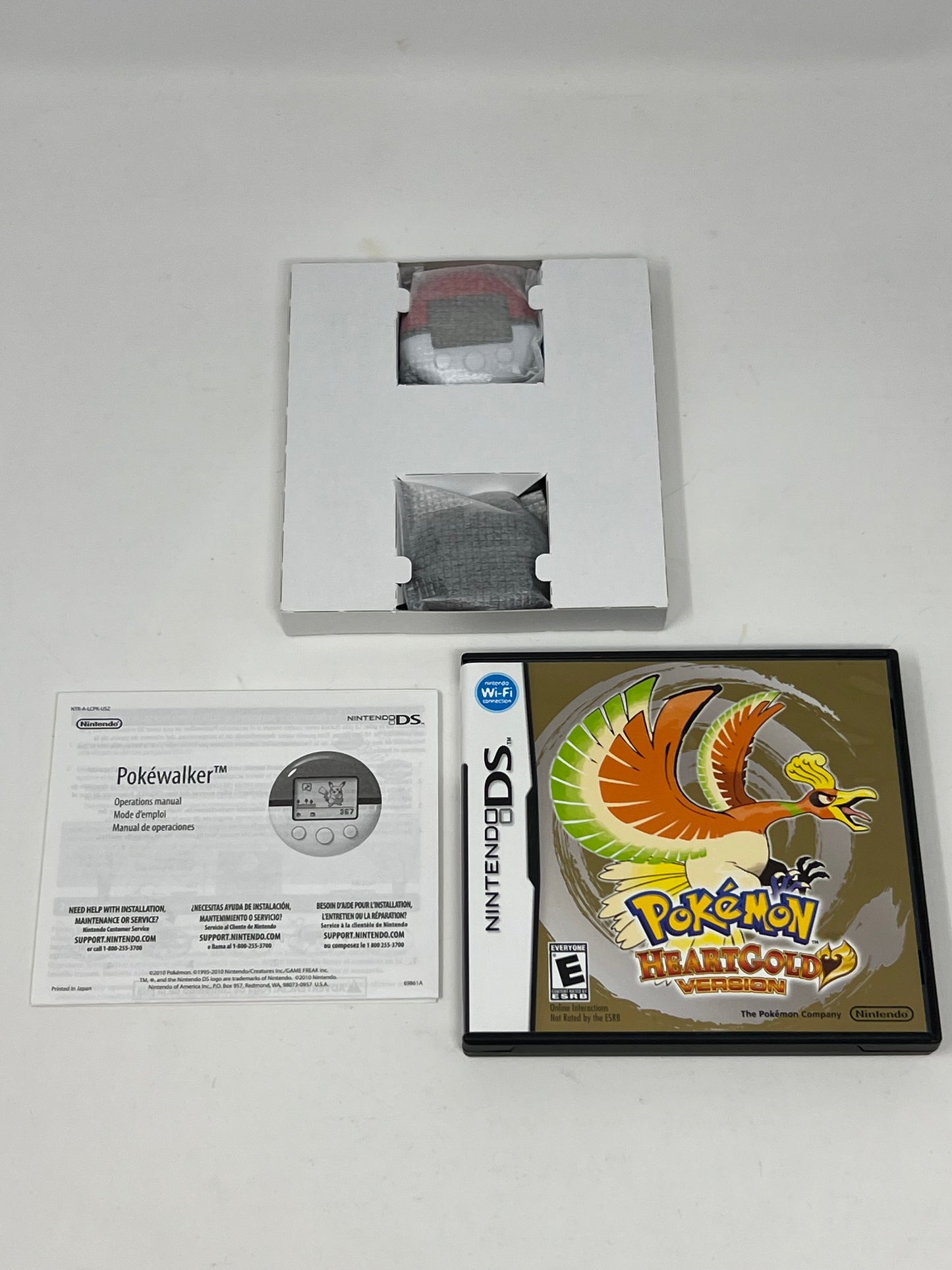 Pokemon HeartGold Version [Pokewalker] Nintendo DS