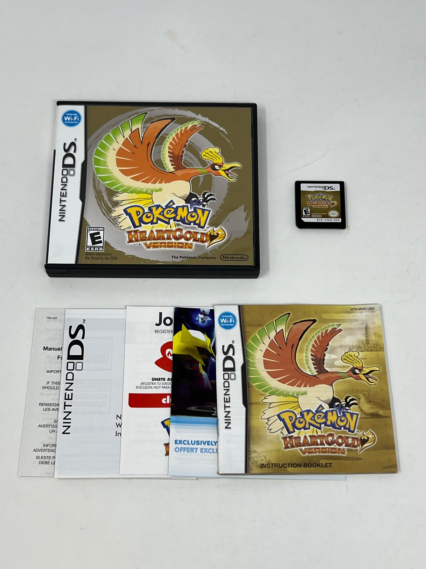 Pokemon HeartGold Version [Pokewalker] Nintendo DS