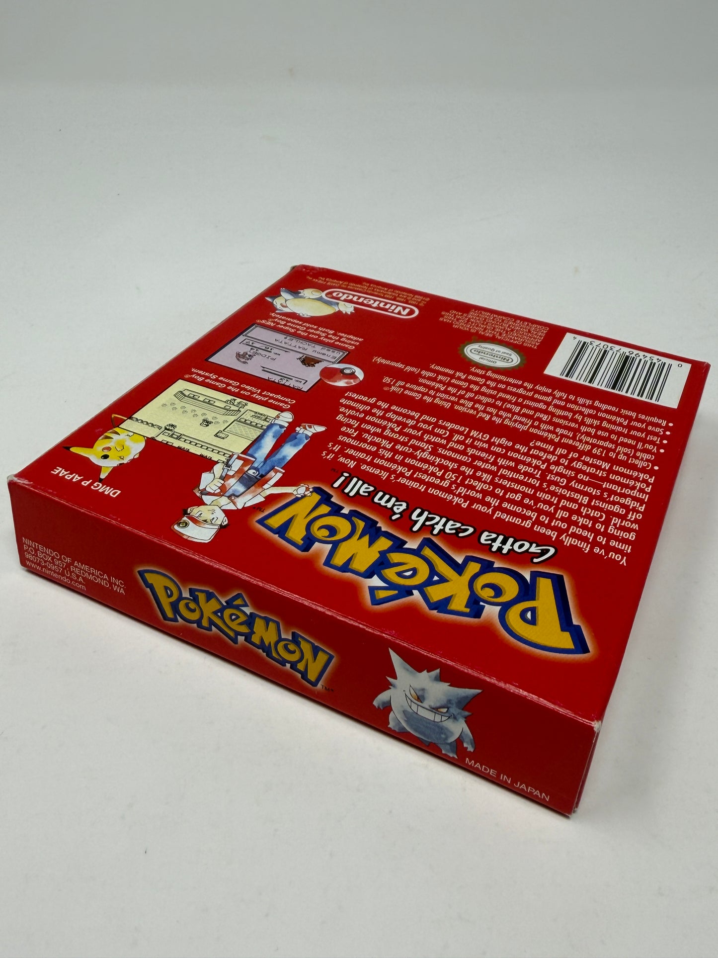 Pokemon Red GameBoy CIB