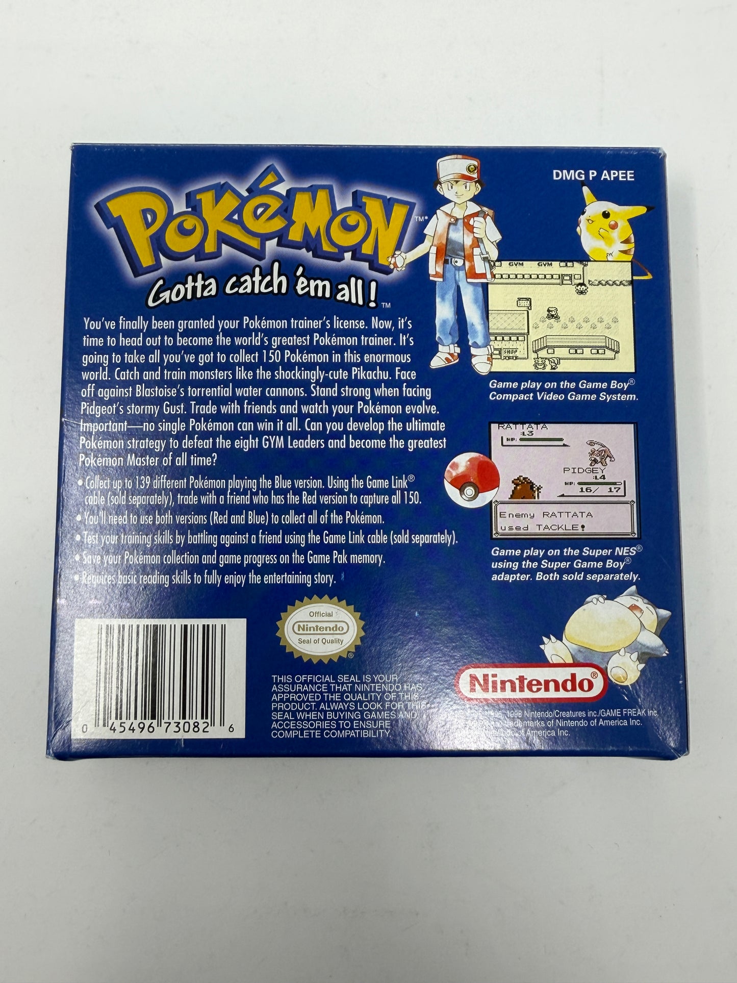 Pokemon Blue GameBoy CIB