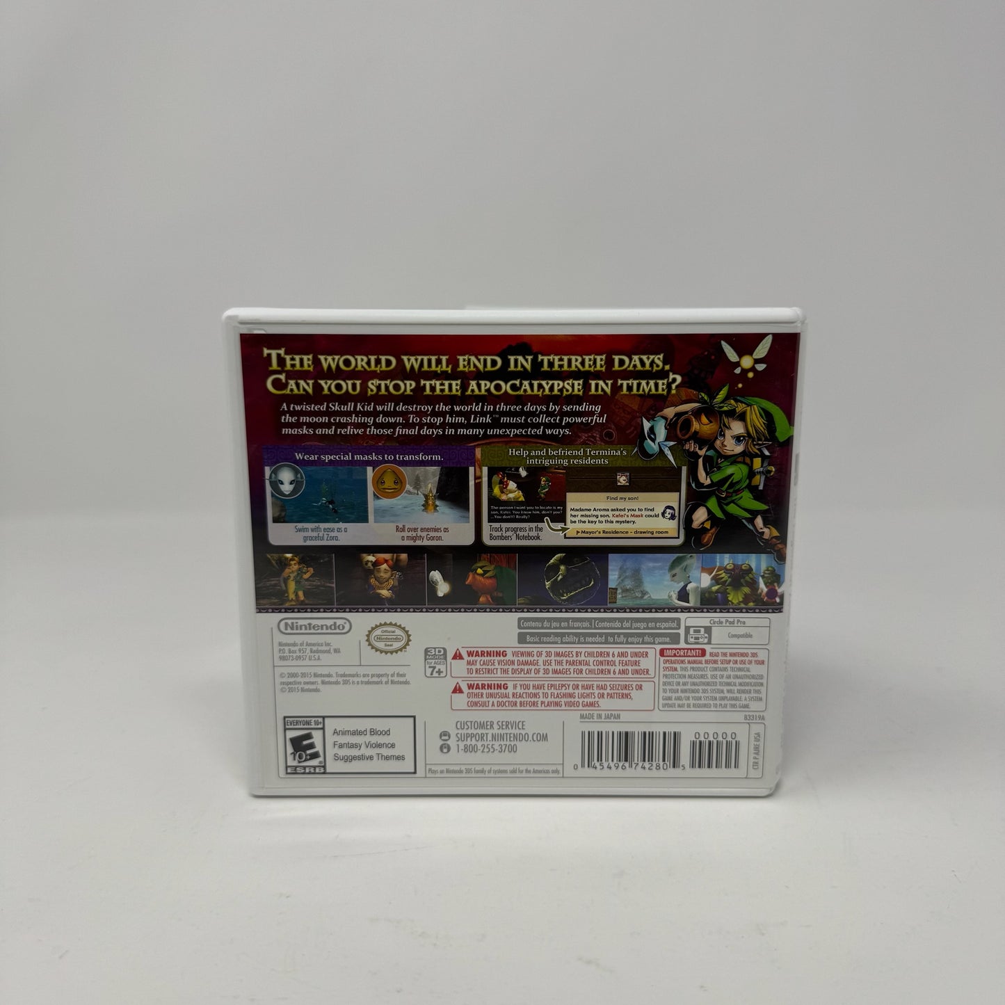 The Legend of Zelda: Majora's Mask 3D 3DS